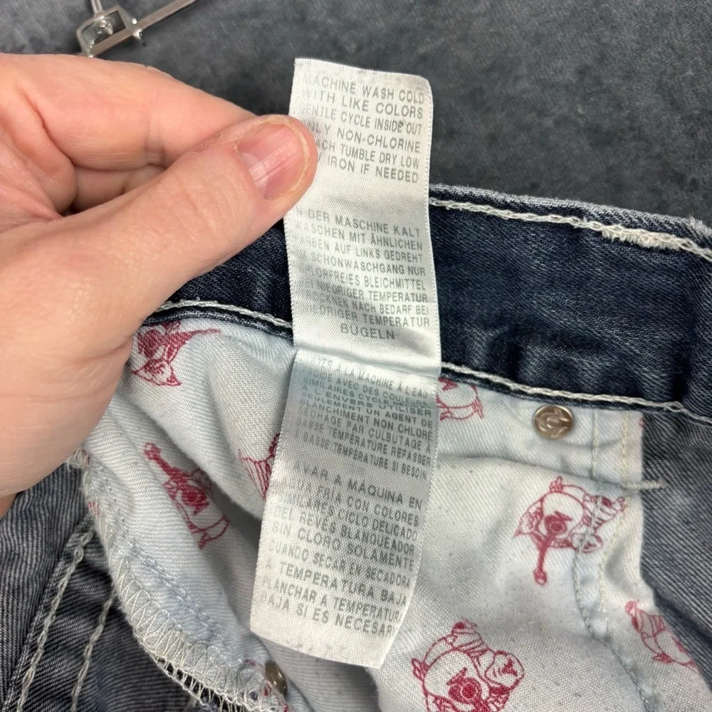 True Religion timeless cut distressed